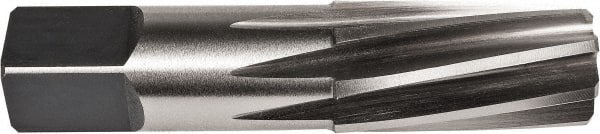Union Butterfield - 1" Pipe, 1.212" Diam, 1.103" Small End Diam, 1-1/8" Straight Shank, 1-3/4" Flute, Taper Pipe Reamer - Apex Tool & Supply