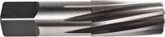 Union Butterfield - 1" Pipe, 1.212" Diam, 1.103" Small End Diam, 1-1/8" Straight Shank, 1-3/4" Flute, Taper Pipe Reamer - Apex Tool & Supply