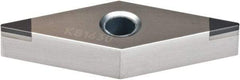 Kennametal - CNGA433 S0420MT Grade KB5630 PCBN Turning Insert - AlTiN Finish, 80° Diamond, 1/2" Inscr Circle, 3/16" Thick, 3/64" Corner Radius - Apex Tool & Supply