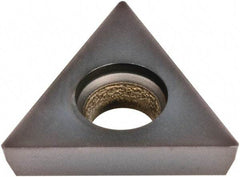 Kennametal - TPGW21.52 MT Grade KB5630 PCBN Turning Insert - AlTiN Finish, 60° Triangle, 1/4" Inscr Circle, 3/32" Thick, 1/32" Corner Radius - Apex Tool & Supply