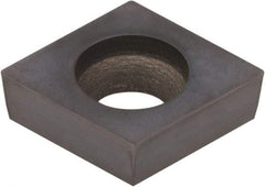 Kennametal - CCGW32.52 MT Grade KB5630 PCBN Turning Insert - AlTiN Finish, 80° Diamond, 3/8" Inscr Circle, 5/32" Thick, 1/32" Corner Radius - Apex Tool & Supply