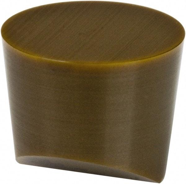 Kennametal - RCGV23E T0420 Grade KYS25 Ceramic Turning Insert - Uncoated, Round, 1/2" Inscr Circle, 5/16" Thick - Apex Tool & Supply