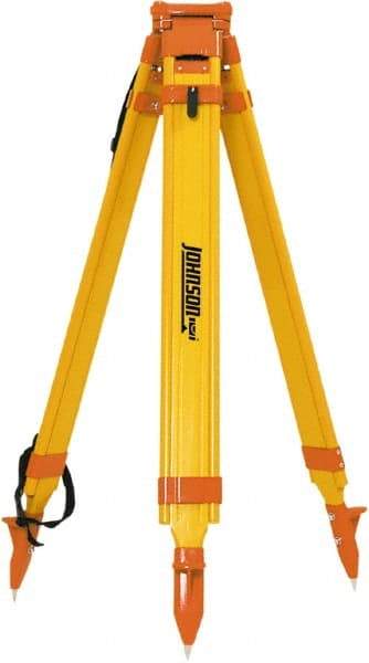 Johnson Level & Tool - Laser Level Tripod - Use With 5/8 Inch, 11 Threaded Laser Levels - Apex Tool & Supply