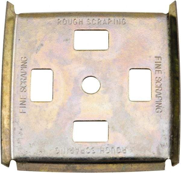 Hyde Tools - Carbon Steel Scraper Replacement Blade - 2.55" Blade Length x 2.55" Blade Width, For Hyde Lifetime Scrapers - Apex Tool & Supply