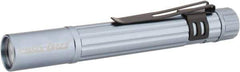 PRO-SAFE - LED Bulb, 8 Lumens, Mini Flashlight - Blue Aluminum Body, 1 AAA Alkaline Battery Not Included - Apex Tool & Supply