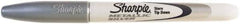 Sharpie - Metallic Silver Permanent Marker - Fine Tip - Apex Tool & Supply