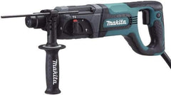 Makita - 120 Volt 1" SDS Plus Chuck Electric Rotary Hammer - 0 to 4,500 BPM, 0 to 1,100 RPM, Reversible - Apex Tool & Supply