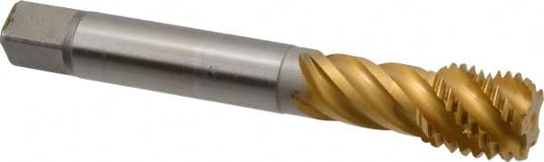 Emuge - 1-8 UNC 4 Flute 2B Bottoming Spiral Flute Tap - Apex Tool & Supply