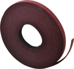 VELCRO Brand - 3/4" Wide x 25 Yd Long Self Fastening Tie/Strap Hook & Loop Roll - Continuous Roll, Cranberry, Fire Retardant, Printable Surface - Apex Tool & Supply