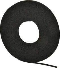 VELCRO Brand - 3/8" Wide x 25 Yd Long Self Fastening Tie/Strap Hook & Loop Roll - Continuous Roll, Black - Apex Tool & Supply