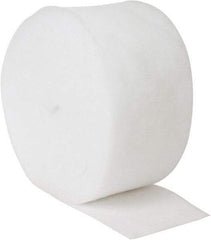 Made in USA - 135' Long x 16" Wide x 1/2" Thick Polyester Media Air Filter Media Roll - MERV 4, 78% Arrestance Efficiency, 500 FPM Max Air Flow, 0.08" wpg Init Resist, 1" wpg Final Resist, 30% Particle Capture Efficiency, Use with Continental - Apex Tool & Supply