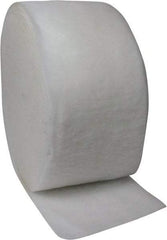 Made in USA - 135' Long x 20" Wide x 1/2" Thick Polyester Media Air Filter Media Roll - MERV 4, 78% Arrestance Efficiency, 500 FPM Max Air Flow, 0.08" wpg Init Resist, 1" wpg Final Resist, 30% Particle Capture Efficiency, Use with Continental - Apex Tool & Supply