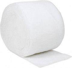Made in USA - 135' Long x 25" Wide x 1/2" Thick Polyester Media Air Filter Media Roll - MERV 4, 78% Arrestance Efficiency, 500 FPM Max Air Flow, 0.08" wpg Init Resist, 1" wpg Final Resist, 30% Particle Capture Efficiency, Use with Continental - Apex Tool & Supply