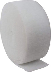 Made in USA - 90' Long x 14" Wide x 1" Thick Polyester Media Air Filter Media Roll - MERV 5, 85% Arrestance Efficiency, 500 FPM Max Air Flow, 0.14" wpg Init Resist, 1" wpg Final Resist, 30% Particle Capture Efficiency, Use with Any Unit - Apex Tool & Supply
