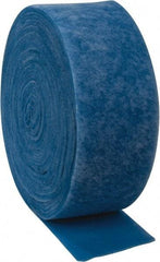 Made in USA - 135' Long x 12" Wide x 1/2" Thick Polyester Media Air Filter Media Roll - MERV 4, 80% Arrestance Efficiency, 500 FPM Max Air Flow, 0.1" wpg Init Resist, 1" wpg Final Resist, 30% Particle Capture Efficiency, Use with Any Unit - Apex Tool & Supply