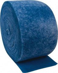 Made in USA - 135' Long x 20" Wide x 1/2" Thick Polyester Media Air Filter Media Roll - MERV 4, 80% Arrestance Efficiency, 500 FPM Max Air Flow, 0.1" wpg Init Resist, 1" wpg Final Resist, 30% Particle Capture Efficiency, Use with Any Unit - Apex Tool & Supply