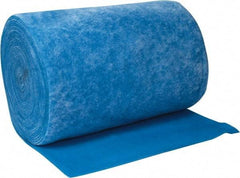 Made in USA - 135' Long x 48" Wide x 1/2" Thick Polyester Media Air Filter Media Roll - MERV 4, 80% Arrestance Efficiency, 500 FPM Max Air Flow, 0.1" wpg Init Resist, 1" wpg Final Resist, 30% Particle Capture Efficiency, Use with Any Unit - Apex Tool & Supply