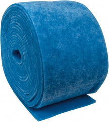 Made in USA - 90' Long x 20" Wide x 1" Thick Polyester Media Air Filter Media Roll - MERV 7, 86% Arrestance Efficiency, 500 FPM Max Air Flow, 0.14" wpg Init Resist, 1" wpg Final Resist, Use with Any Unit - Apex Tool & Supply