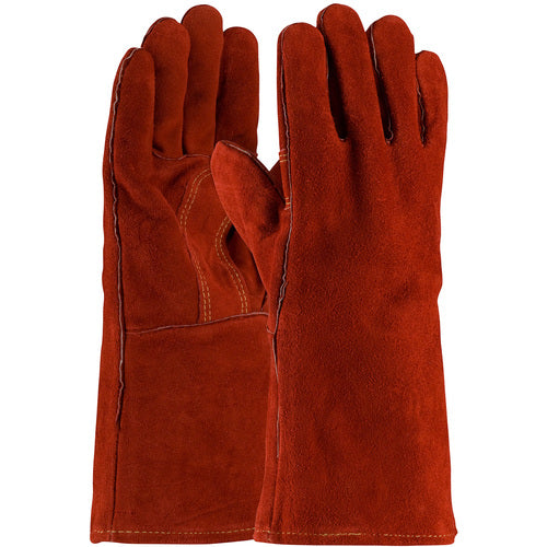 ‎73-7015 Welders / Foundry Gloves - Red Viper Welding Glove - Select Shoulder - Cotton Lined - Kevlar Stitch - Exact Industrial Supply