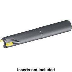 Kennametal - 40mm Cut Diam, 17.9mm Max Depth of Cut, 32mm Shank Diam, 250mm OAL, Indexable Square Shoulder Helical End Mill - EDCT 1805.. Inserts, Cylindrical Shank, Through Coolant, Series Mill 1-18 - Apex Tool & Supply
