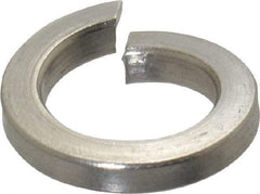 Value Collection - M8, 8.1mm ID, 2mm Thick High Collar Split Lock Washer - 18-8 Austenitic Grade A2 Stainless Steel, Uncoated, 8.1mm Min ID, 8.5mm Max ID, 12.7mm Max OD - Apex Tool & Supply