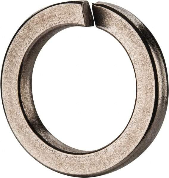 Value Collection - M16, 16.2mm ID, 3.5mm Thick High Collar Split Lock Washer - 18-8 Austenitic Grade A2 Stainless Steel, Uncoated, 16.2mm Min ID, 17mm Max ID, 24.4mm Max OD - Apex Tool & Supply