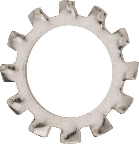 Value Collection - M18 Screw, 21mm ID, Stainless Steel External Tooth Lock Washer - 33mm OD, Uncoated, Grade 18-8 & Austenitic A2 - Apex Tool & Supply