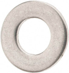 Value Collection - M4 Screw, Grade 316 Stainless Steel Standard Flat Washer - 4.3mm ID x 9mm OD, Plain Finish - Apex Tool & Supply