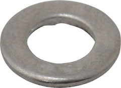 Value Collection - M5 Screw, Grade 316 Stainless Steel Standard Flat Washer - 5.3mm ID x 10mm OD, Plain Finish - Apex Tool & Supply