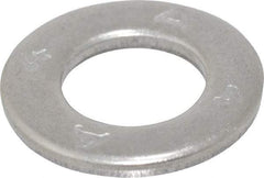 Value Collection - M8 Screw, Grade 316 Stainless Steel Standard Flat Washer - 8.4mm ID x 16mm OD, Plain Finish - Apex Tool & Supply