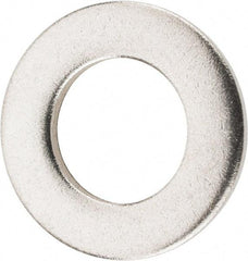 Value Collection - M12 Screw, Grade 316 Stainless Steel Standard Flat Washer - 13mm ID x 24mm OD, Plain Finish - Apex Tool & Supply