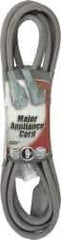Southwire - 9', 12/3 Gauge/Conductors, Beige Outdoor Extension Cord - 1 Receptacle, 20 Amps, 250 VAC, UL SPT-3, NEMA 6-20 - Apex Tool & Supply