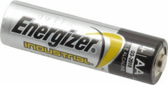 Ability One - Size AA, Alkaline, Standard Battery - 1.5 Volts, Button Tab Terminal - Apex Tool & Supply