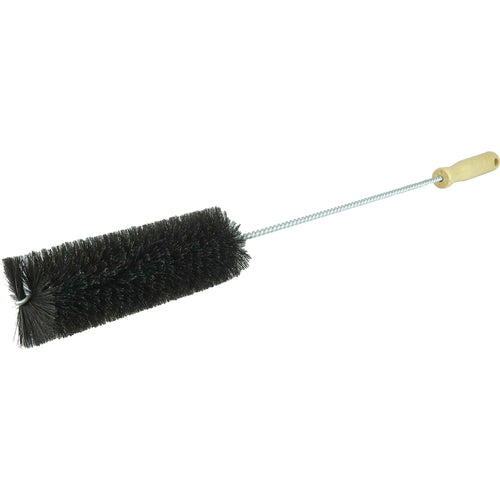 Radiator Brush, Twisted-in-wire Wood Handle, Black Horsehair Fill - Apex Tool & Supply