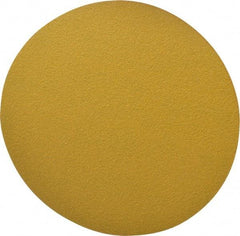 Made in USA - 5" Diam, 100 Grit, Aluminum Oxide Hook & Loop Disc - Fine Grade, Coated, C Weight Paper Backing, - Apex Tool & Supply
