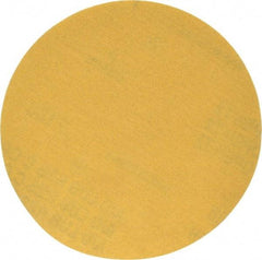 Made in USA - 5" Diam, 180 Grit, Aluminum Oxide Hook & Loop Disc - Very Fine Grade, Coated, C Weight Paper Backing, - Apex Tool & Supply
