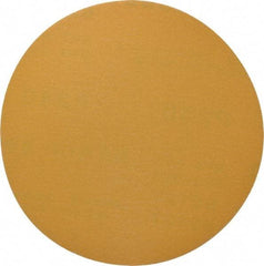 Made in USA - 5" Diam, 240 Grit, Aluminum Oxide Hook & Loop Disc - Very Fine Grade, Coated, C Weight Paper Backing, - Apex Tool & Supply