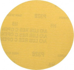 Made in USA - 5" Diam, 320 Grit, Aluminum Oxide Hook & Loop Disc - Extra Fine Grade, Coated, C Weight Paper Backing, - Apex Tool & Supply