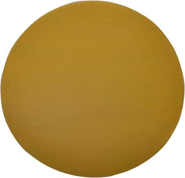 Made in USA - 5" Diam, 400 Grit, Aluminum Oxide Hook & Loop Disc - Super Fine Grade, Coated, C Weight Paper Backing, - Apex Tool & Supply