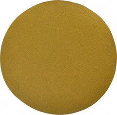 Made in USA - 6" Diam, 80 Grit, Aluminum Oxide Hook & Loop Disc - Medium Grade, Coated, C Weight Paper Backing, - Apex Tool & Supply