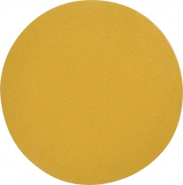 Made in USA - 6" Diam, 100 Grit, Aluminum Oxide Hook & Loop Disc - Fine Grade, Coated, C Weight Paper Backing, - Apex Tool & Supply