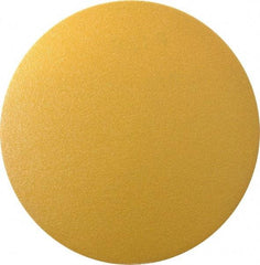 Made in USA - 6" Diam, 120 Grit, Aluminum Oxide Hook & Loop Disc - Fine Grade, Coated, C Weight Paper Backing, - Apex Tool & Supply