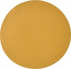 Made in USA - 6" Diam, 150 Grit, Aluminum Oxide Hook & Loop Disc - Very Fine Grade, Coated, C Weight Paper Backing, - Apex Tool & Supply