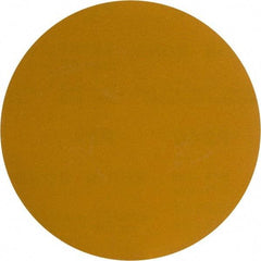 Made in USA - 6" Diam, 240 Grit, Aluminum Oxide Hook & Loop Disc - Very Fine Grade, Coated, C Weight Paper Backing, - Apex Tool & Supply