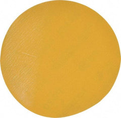 Made in USA - 6" Diam, 320 Grit, Aluminum Oxide Hook & Loop Disc - Extra Fine Grade, Coated, C Weight Paper Backing, - Apex Tool & Supply