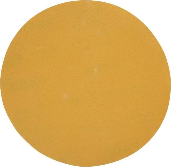 Made in USA - 6" Diam, 400 Grit, Aluminum Oxide Hook & Loop Disc - Super Fine Grade, Coated, C Weight Paper Backing, - Apex Tool & Supply