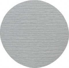 Made in USA - 5" Diam, 240 Grit, Silicon Carbide Hook & Loop Disc - Very Fine Grade, Coated, B Weight Paper Backing, - Apex Tool & Supply
