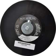 AutoQuip - 5" Diam Hook & Loop Disc Backing Pad - Medium Density, 12,000 RPM - Apex Tool & Supply