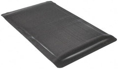 Wearwell - 5' Long x 3' Wide, Dry Environment, Anti-Fatigue Matting - Black, Vinyl with Vinyl Sponge Base, Beveled on 4 Sides - Apex Tool & Supply