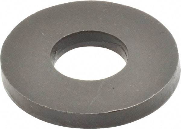 Jergens - 3/4" Screw, Case Hardened Steel USS/SAE Flat Washer - 13/16" ID x 2" OD, 1/4" Thick, Black Oxide Finish - Apex Tool & Supply